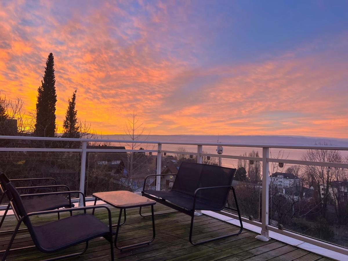 Leman Panoramique Avec Terrasse A Deux Pas Du Centre-Ville Evian-les-Bains Exterior photo
